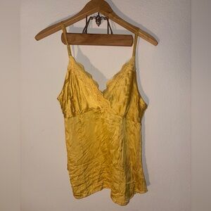 Style & Co. Light Gold Camisole Top